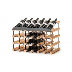 Pultový stojan na víno na 24 lahví