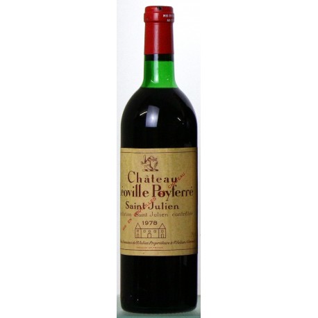 Chateau Leoville Poyferre 0,75l 1978